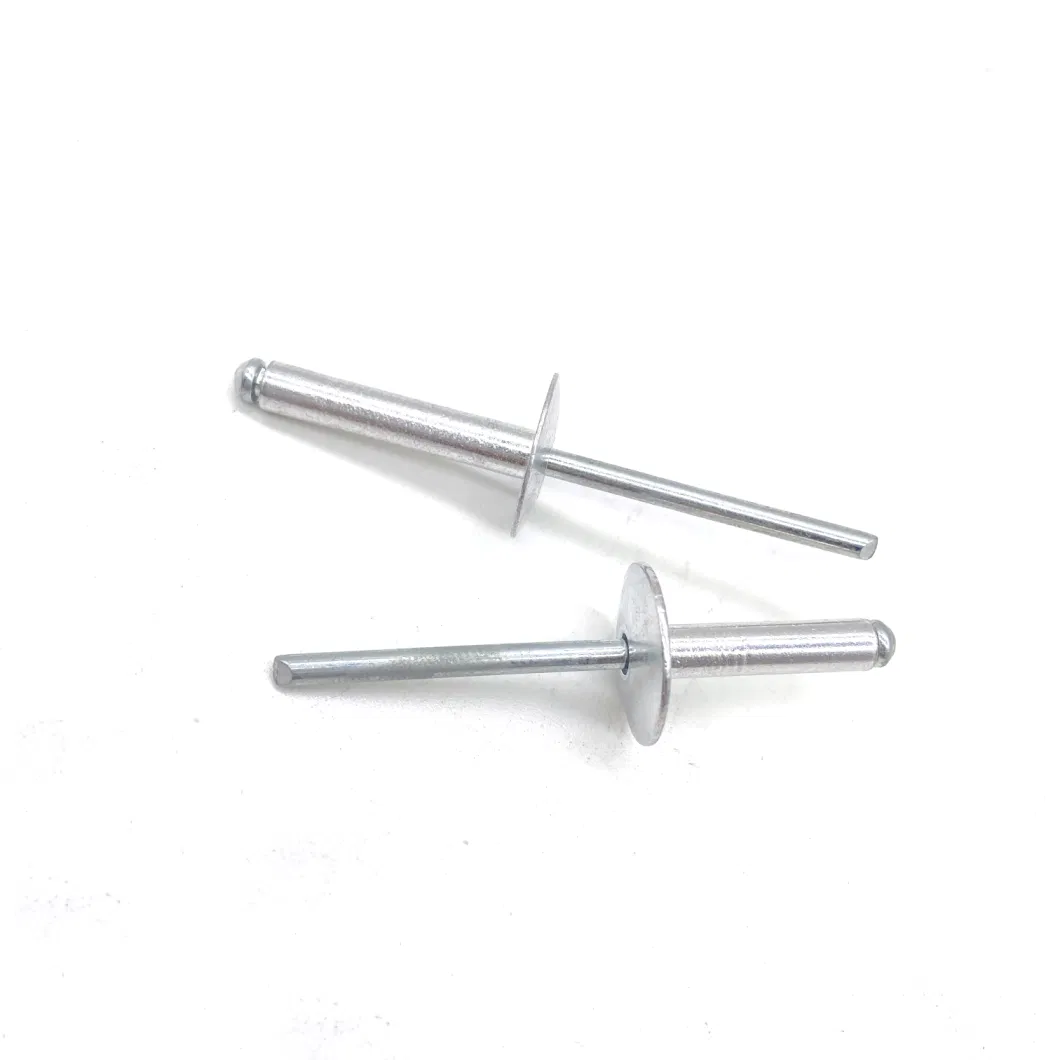 Galvanized Countersunk Head Blind Rivet Steel Rivet Blind Pop Rivet Zinc Plated Self Piercing Rivet