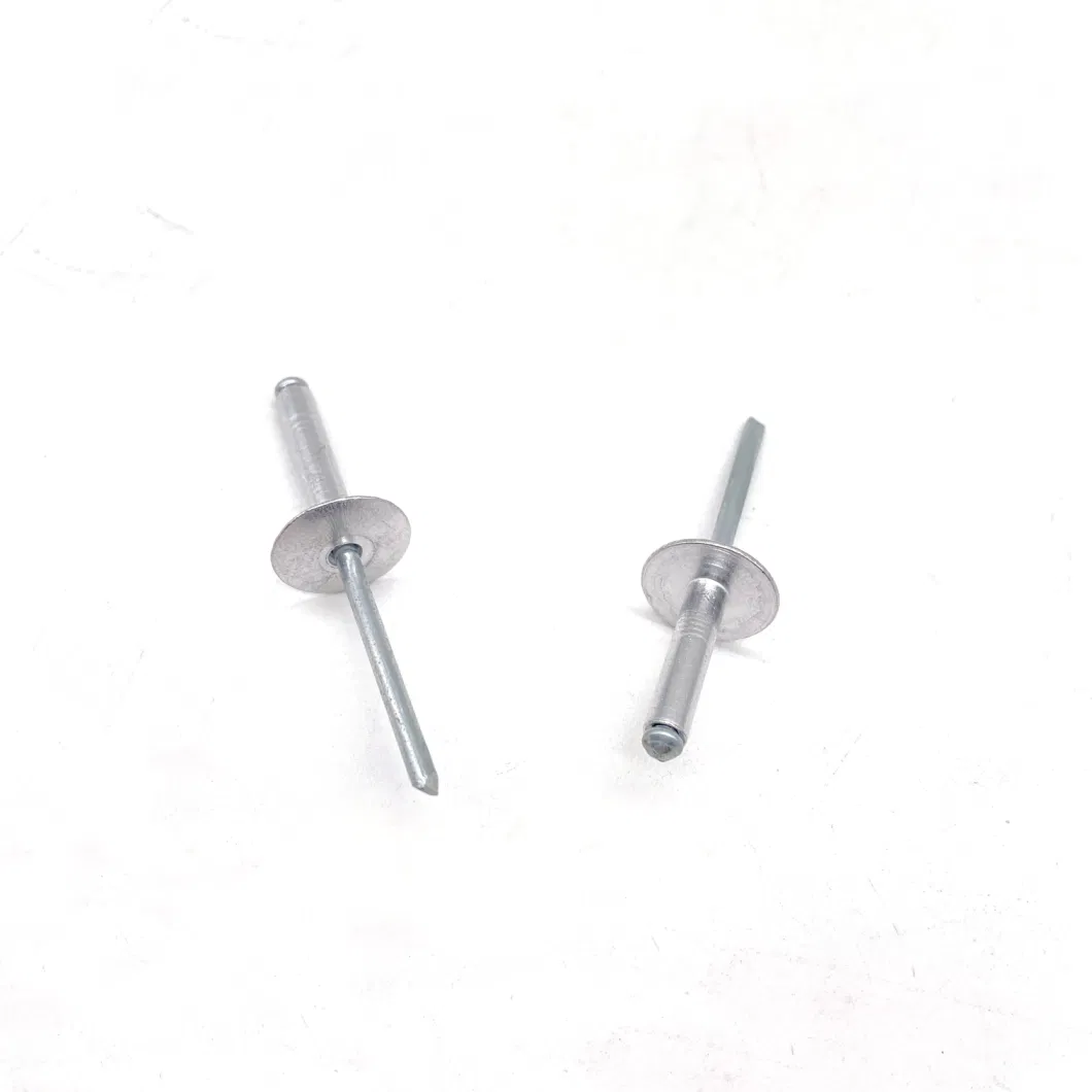 Galvanized Countersunk Head Blind Rivet Steel Rivet Blind Pop Rivet Zinc Plated Self Piercing Rivet