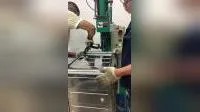 Offres mensuelles Machine de presse à rivetage pneumatique hydraulique à Point unique à gorge profonde